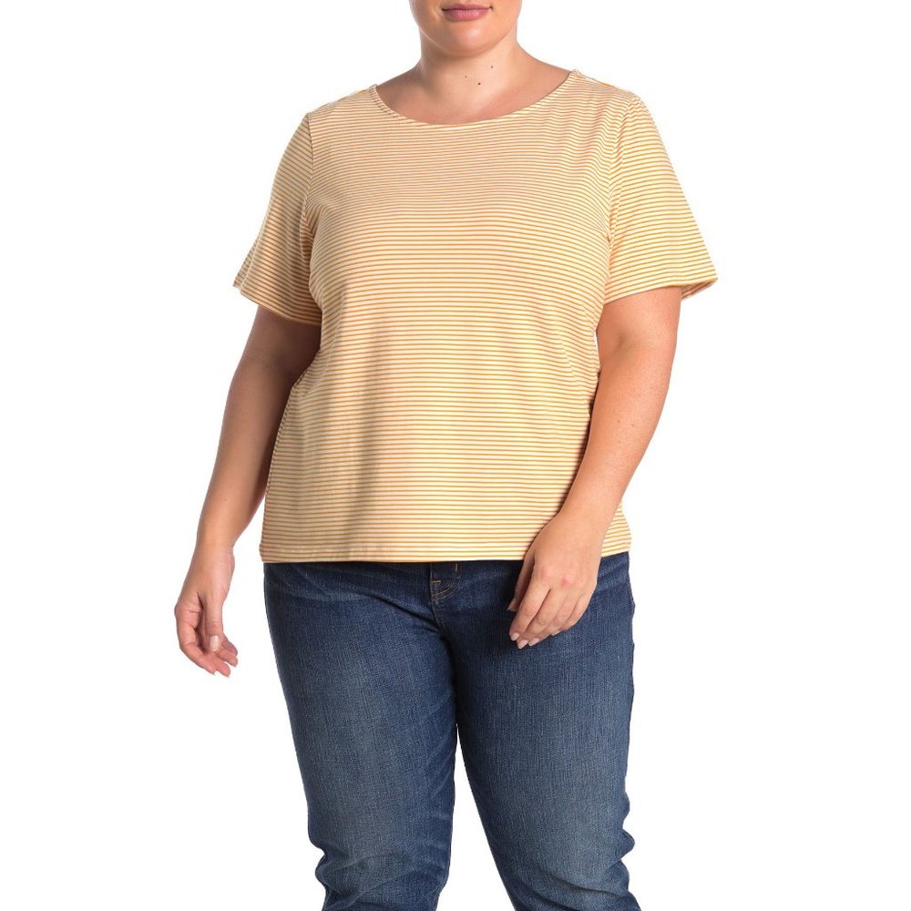 NWT Norsdtrom Catherine Malandrino Stripe Knit Top